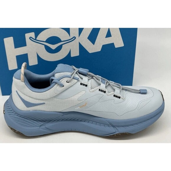 Hoka‎ Women's Transport GTX Running Shoes ISK WHITE BLUE Sneakers NIB - Picture 4 of 8